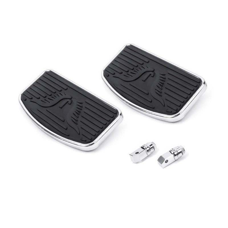 Drytuns Adjustable Rear Floorboards for Honda Magna 250 750 VTX 1300 1800 Shadow 750 Passenger Foot Pegs for Yamaha V-Star 250 650 1100 1300 V-MAX Foot Padels for Suzuki - Image 2